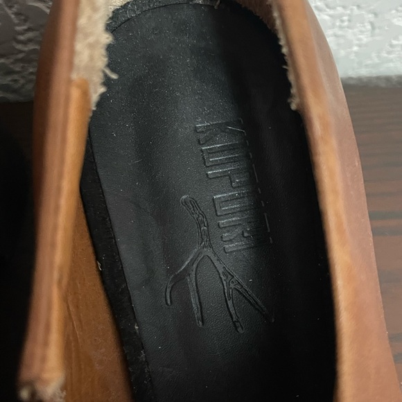 New Kupuri Spanish leather chunky heeled slip on - Picture 9 of 9